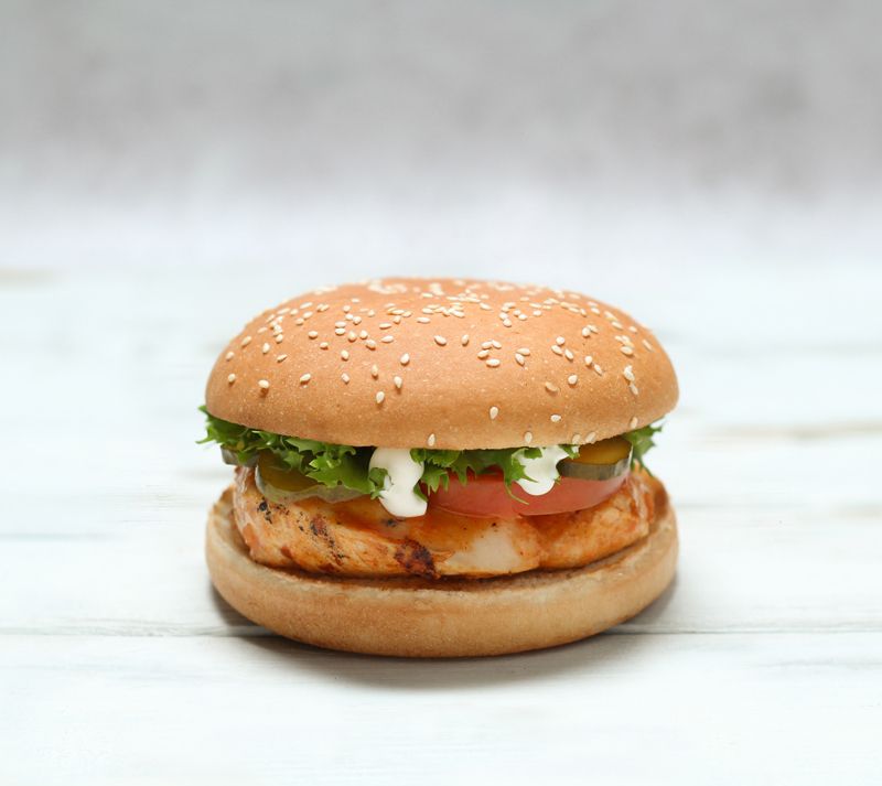 PeriPeri Grilled Chicken Burger